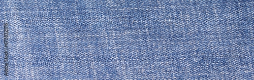 The texture of denim blue fabric