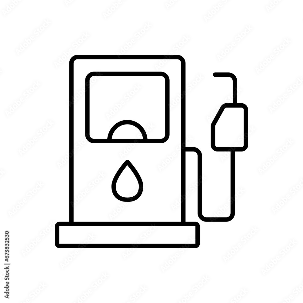 petrol can icon. outline icon petrol can icon. outline icon