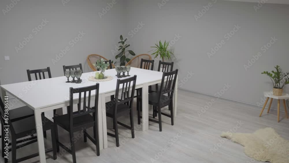 Cozy interior with stylish furniture and modern design. Cozy interior with stylish furniture and modern design.