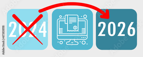 Décalage réforme de la Facture Electronique
