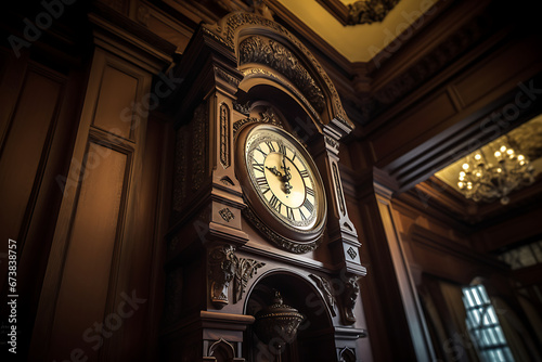Timeless Elegance: Antique Clock 