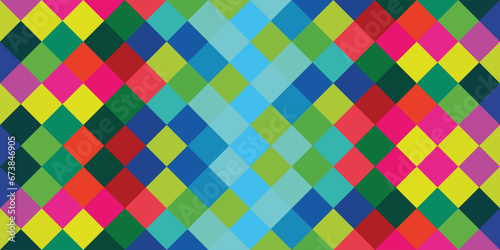 multi-color square-shaped background