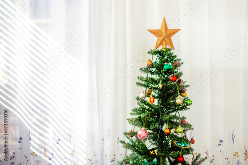 室内用クリスマスツリー © Nii Koo Nyan