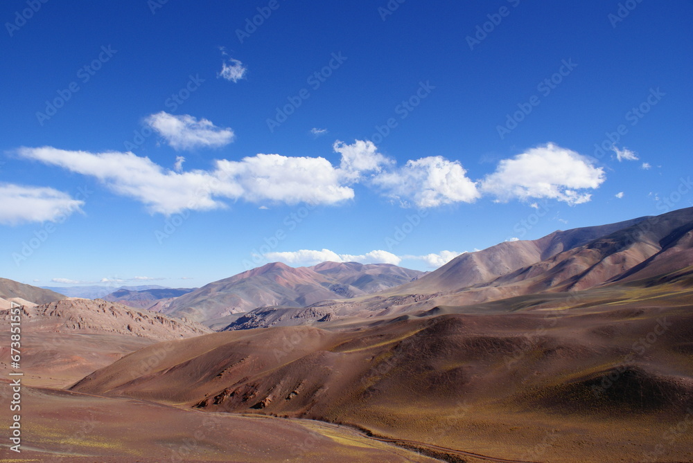 Paysage désertique en Argentine Paysage désertique en Argentine