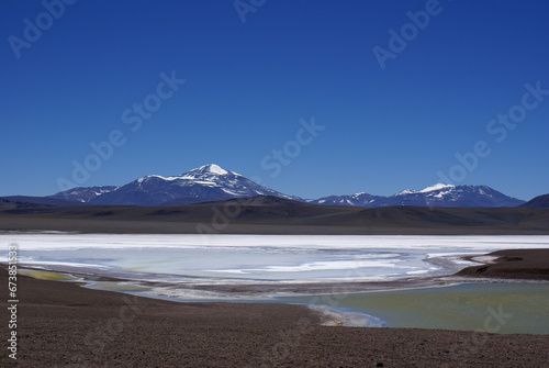Paysage lac de montagne Argentine