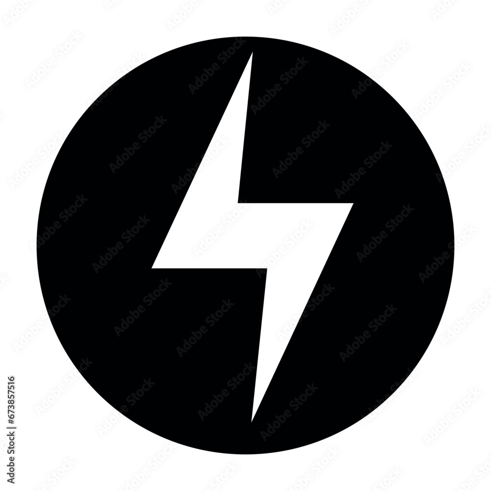 Power icon ,energy sign, Lightning icon set illustration. Power icon ,energy sign, Lightning icon set illustration.