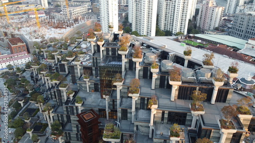 Photography Shanghai's 1000 Trees project melds nature with urban design, a verdant architectural feat