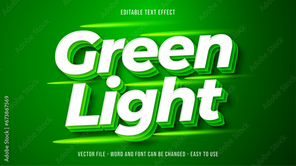 Editable text effect green mock up, glowing text style Editable text effect green mock up, glowing text style
