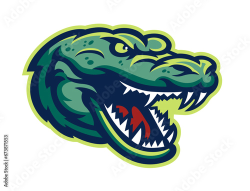 Gator Mascot Head