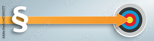 Paragraph Long Arrow Classic Target Header