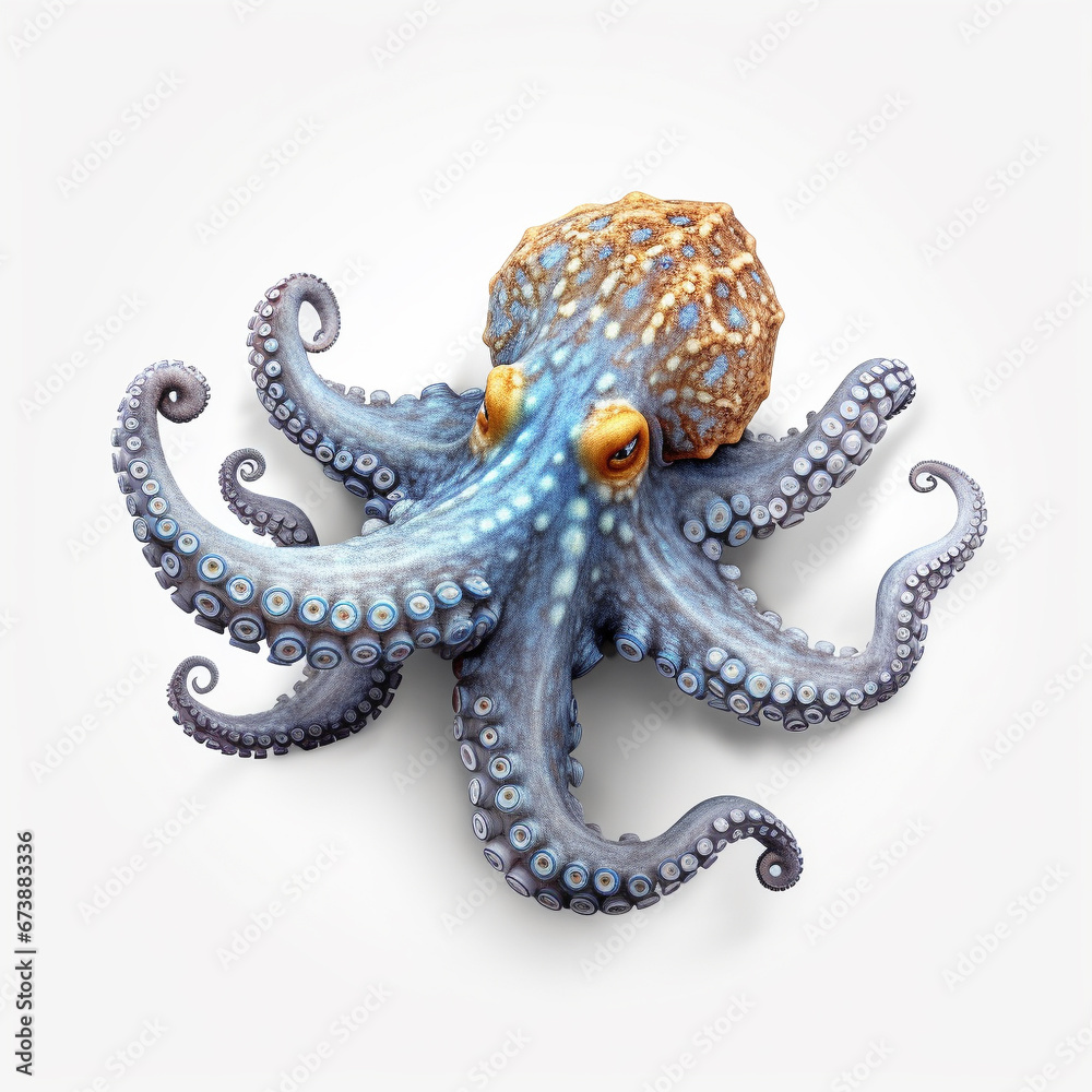 Realistic octopus Realistic octopus
