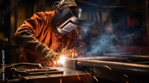 Creative process of metalworking and welding