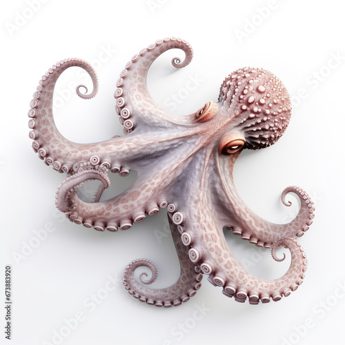 Realistic octopus