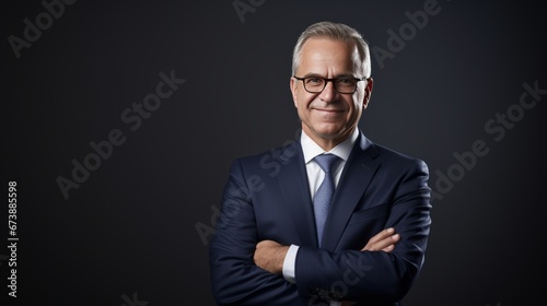 Executive leader in a professional portrait