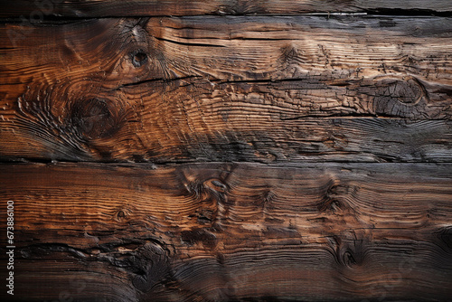 Surface of old wooden board