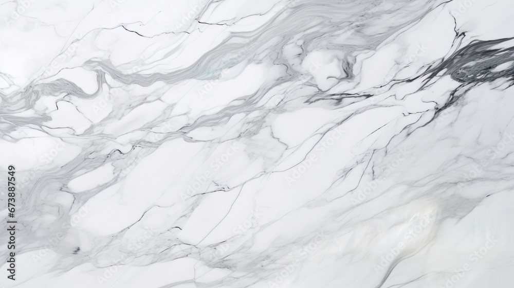 Obraz premium panoramic white background from marble stone