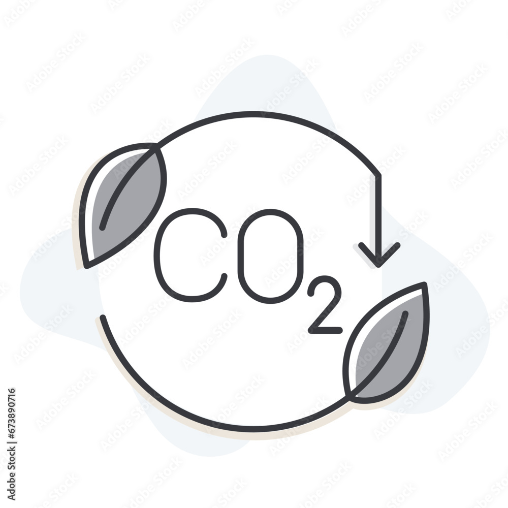 An icon highlighting a low carbon lifestyle and the importance of environmental responsibility, emphasizing greenhouse gas reduction and eco-conscious choices. An icon highlighting a low carbon lifestyle and the importance of environmental responsibility, emphasizing greenhouse gas reduction and eco-conscious choices.
