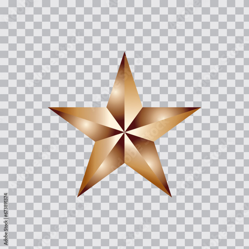 gold star elegant