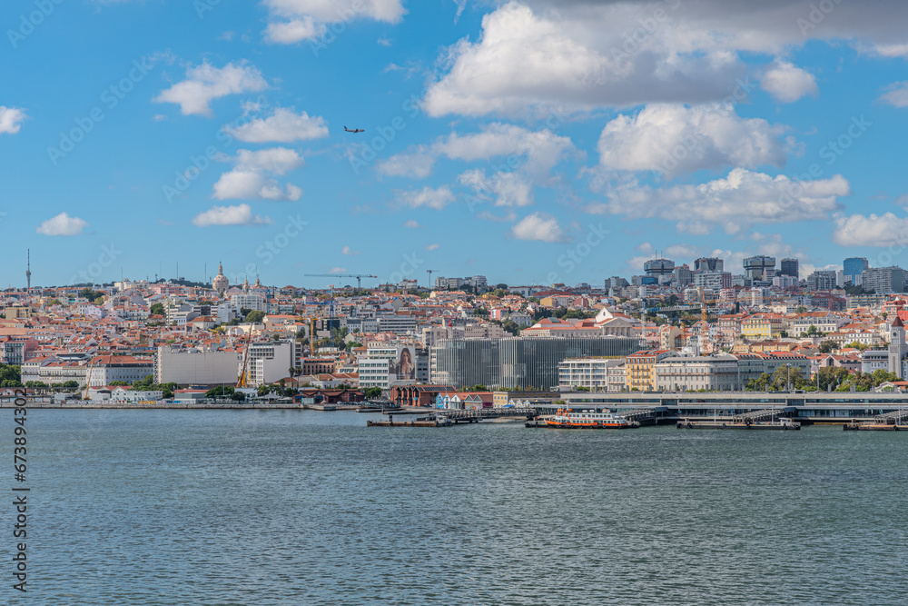 View on Lisbon from River Tagus