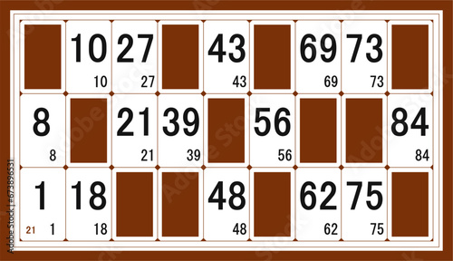 Carton de loto