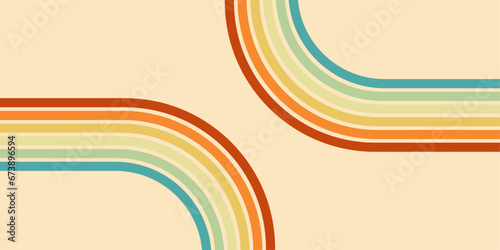 abstract retro background with lines