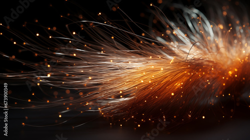 Fiber optic line