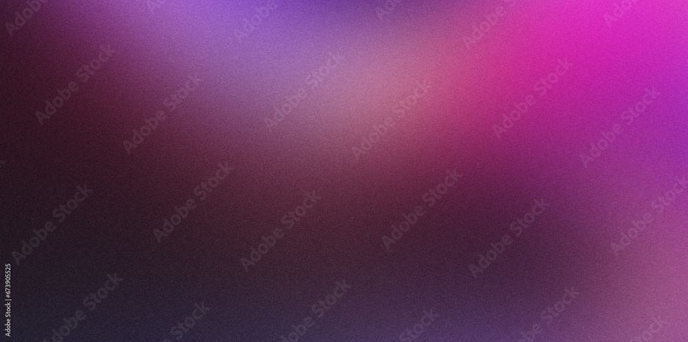 Fototapeta premium dark pink purple futuristic , spray texture color gradient rough abstract retro vibe background template , grainy noise grungy empty space shine bright light and glow