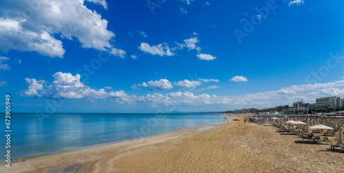 Fototapeta Naklejka Na Ścianę i Meble -  Beach at Senigallia, Marche Italy