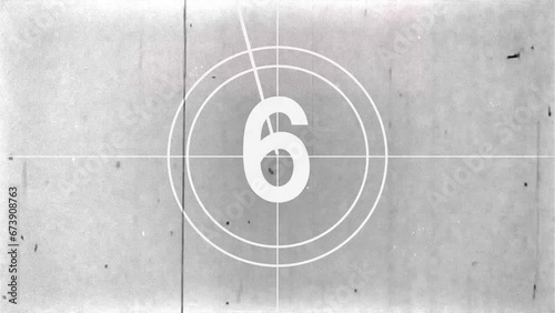 countdown numbers counter footage overlay