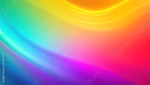 Colourful abstract vibrant gradient liquid art illustration background with copy space 