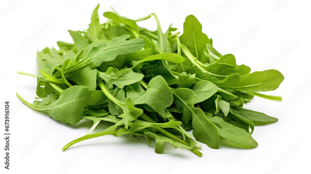 Fresh green organic arugula or ruccola slalad leaves texture background, top view, healthy and diet food concept Fresh green organic arugula or ruccola slalad leaves texture background, top view, healthy and diet food concept