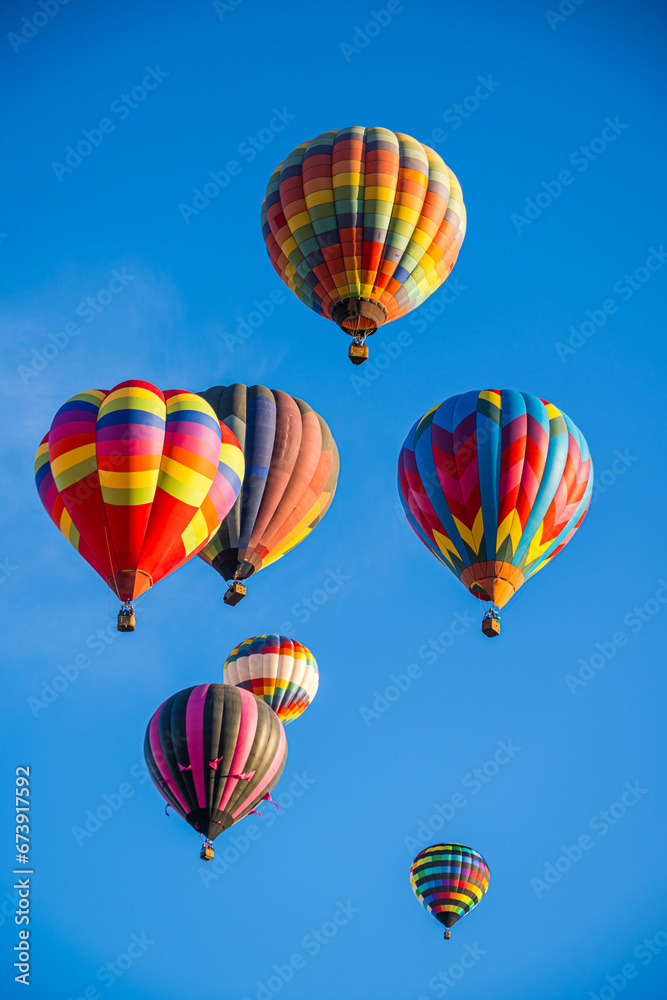Hot Air Balloons Flying Over Albuquerque Hot Air Balloons Flying Over Albuquerque
