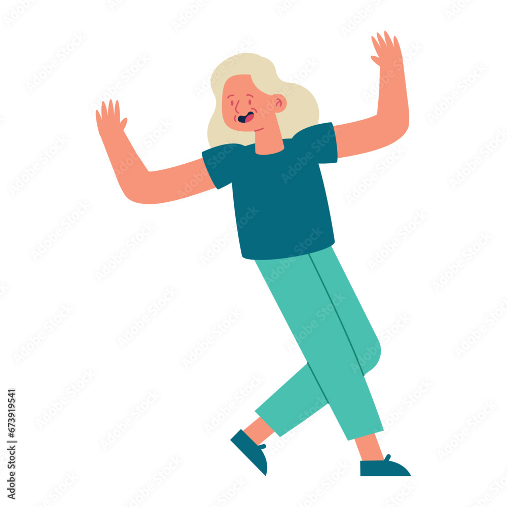 old person active stretching illustration old person active stretching illustration