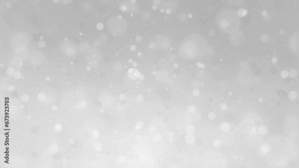 grey abstract blinking glowing glittering bokeh backdrop particles dust with moving light particles background for award , event, wedding, celebration