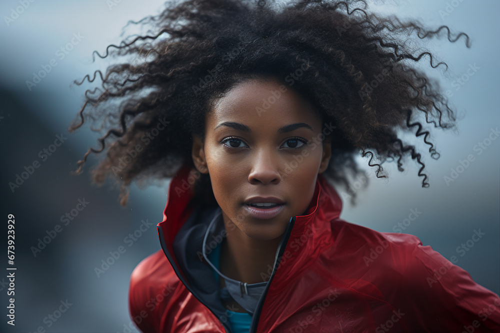 Healthy determined person running sprint marathon active way of life conceptual Generative AI picture Healthy determined person running sprint marathon active way of life conceptual Generative AI picture