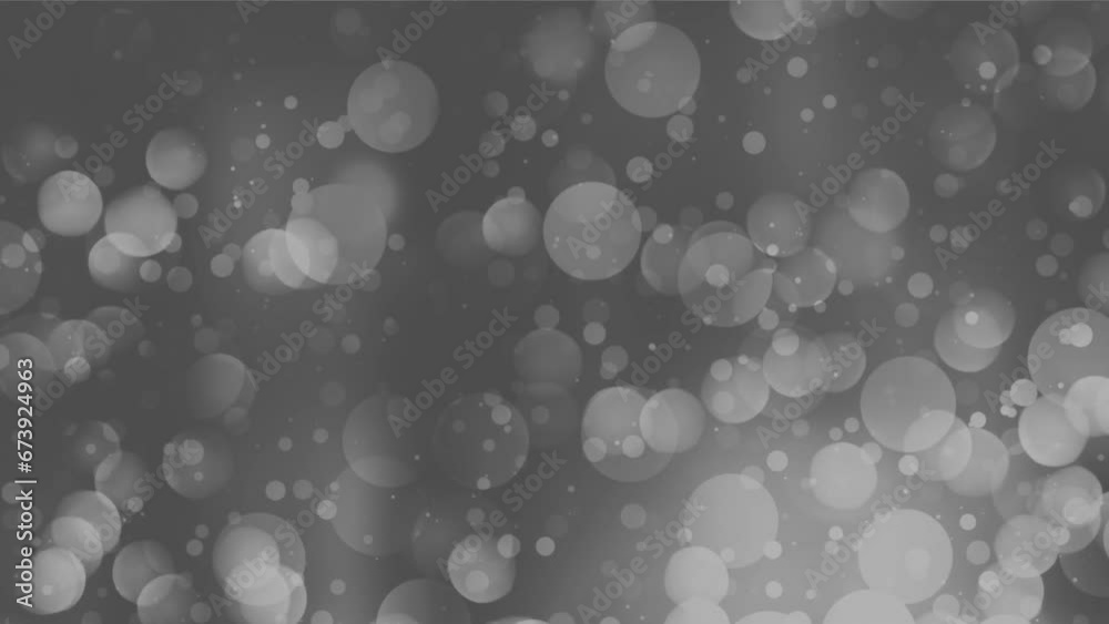grey abstract blinking glowing glittering bokeh backdrop particles dust with moving light particles background for award , event, wedding, celebration