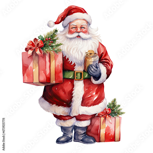 Cheerful Santa Claus