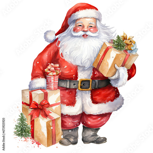 Cheerful Santa Claus