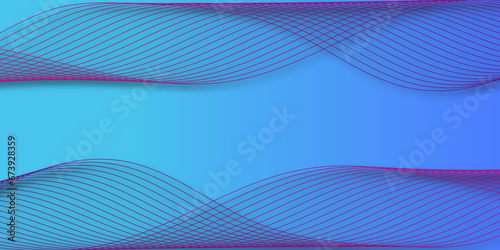 Abstract wire gradient mesh. Vector illustration rolling hills. Network structure surface checkered background sport lines border. Can be used presentation, poster. Vector design with gradient 