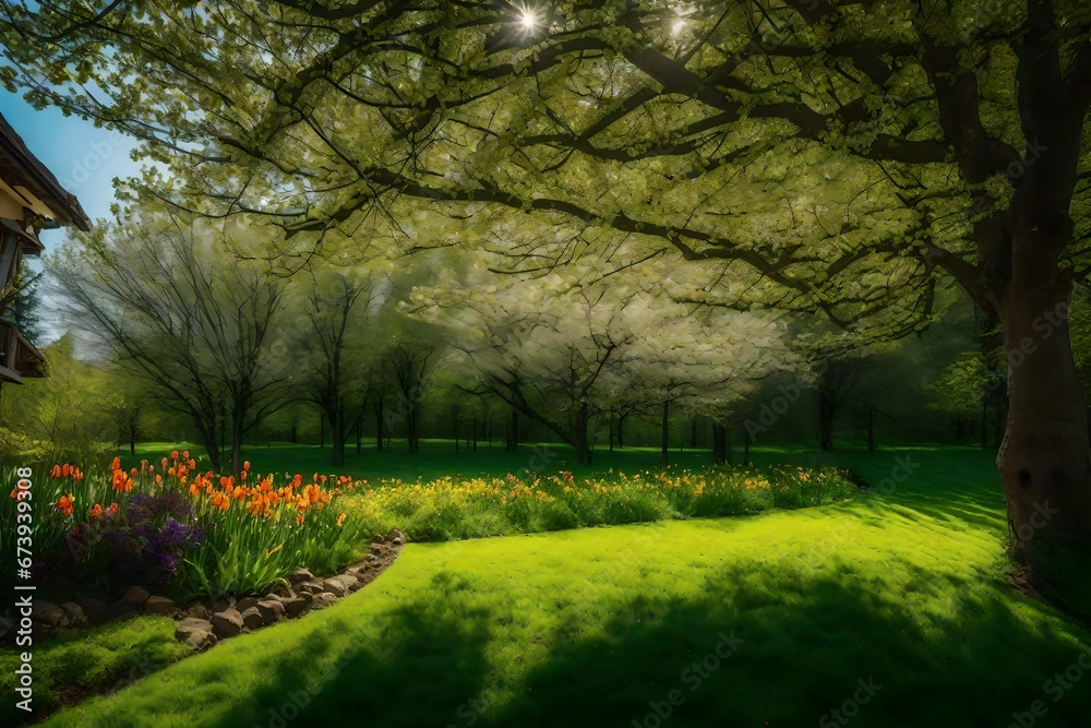 spring in the park spring in the park