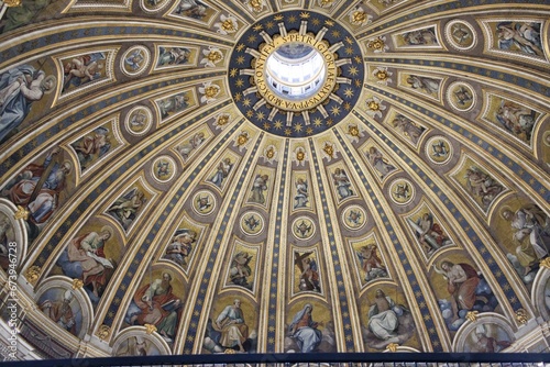 Saint Peter's Basilica Dome in Italy