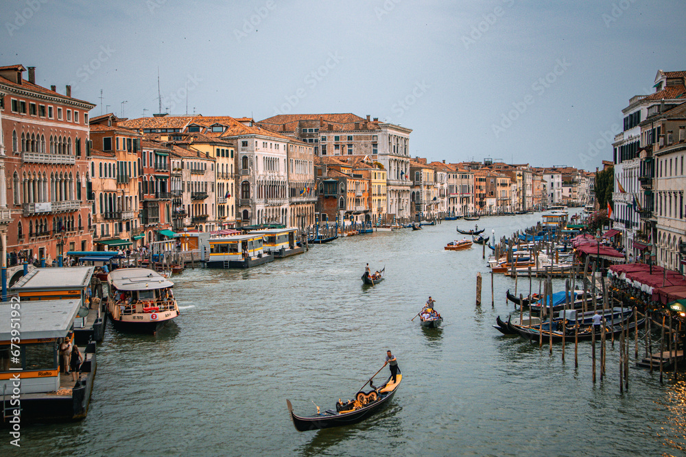 Grand Canal, Venezia, panoramic view