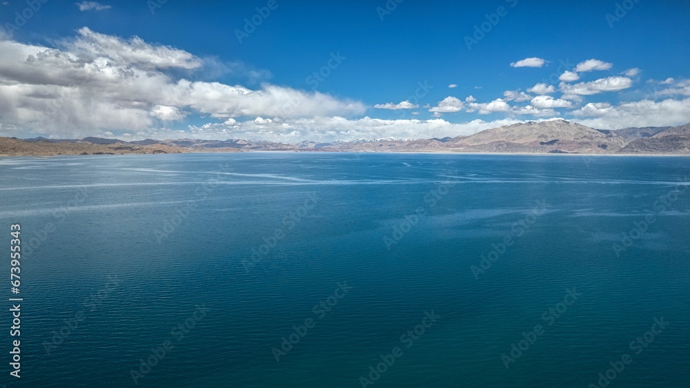 custom made wallpaper toronto digitalScenic view of Bangong Lake in Ritu County, Ali Prefecture, Tibet, China
