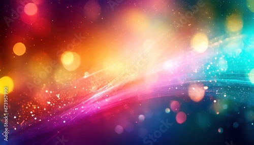 Beautiful abstract shiny light and colorful glitter background