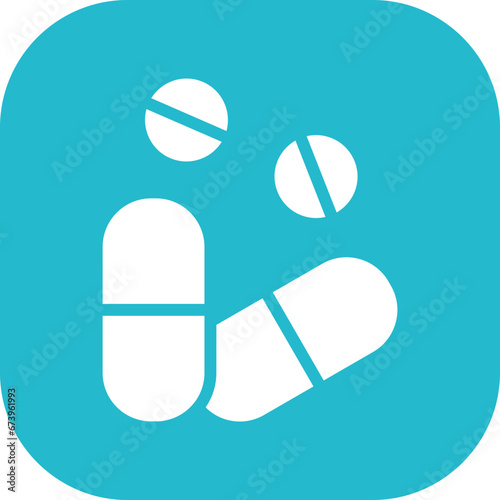 Pills and Tablets Icon