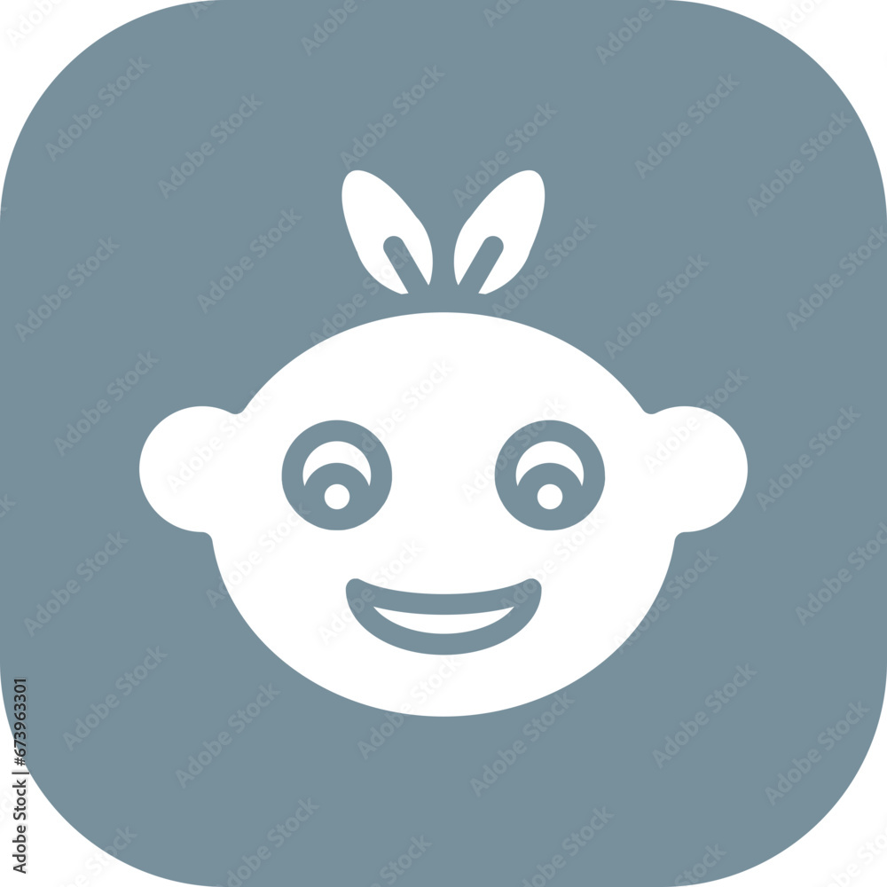 Baby Smile Icon
