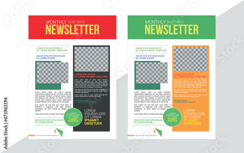 Corporate Newsletter Template 