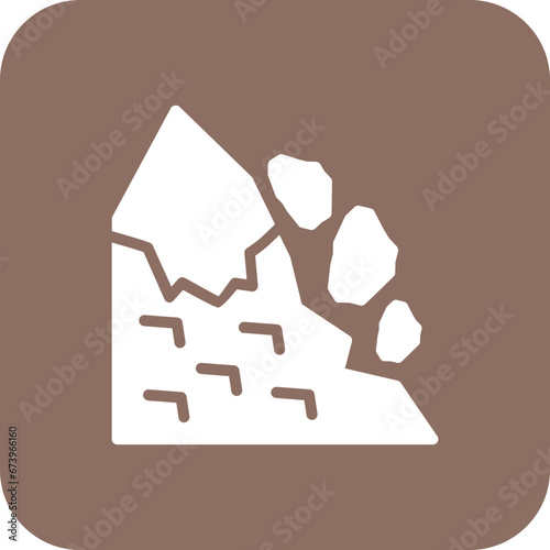 Snow Avalanche Icon