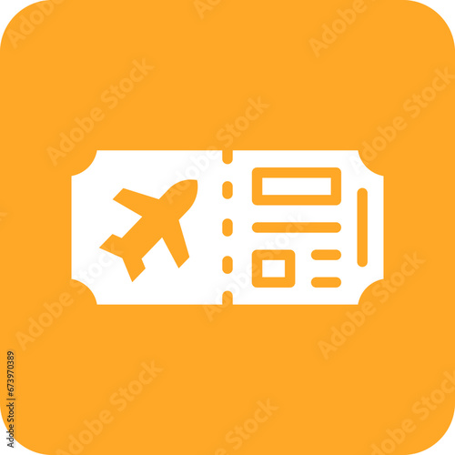 Flight Ticket Icon