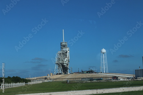 Fototapeta Naklejka Na Ścianę i Meble -  Nasa at Kennedy space center in Orlando 